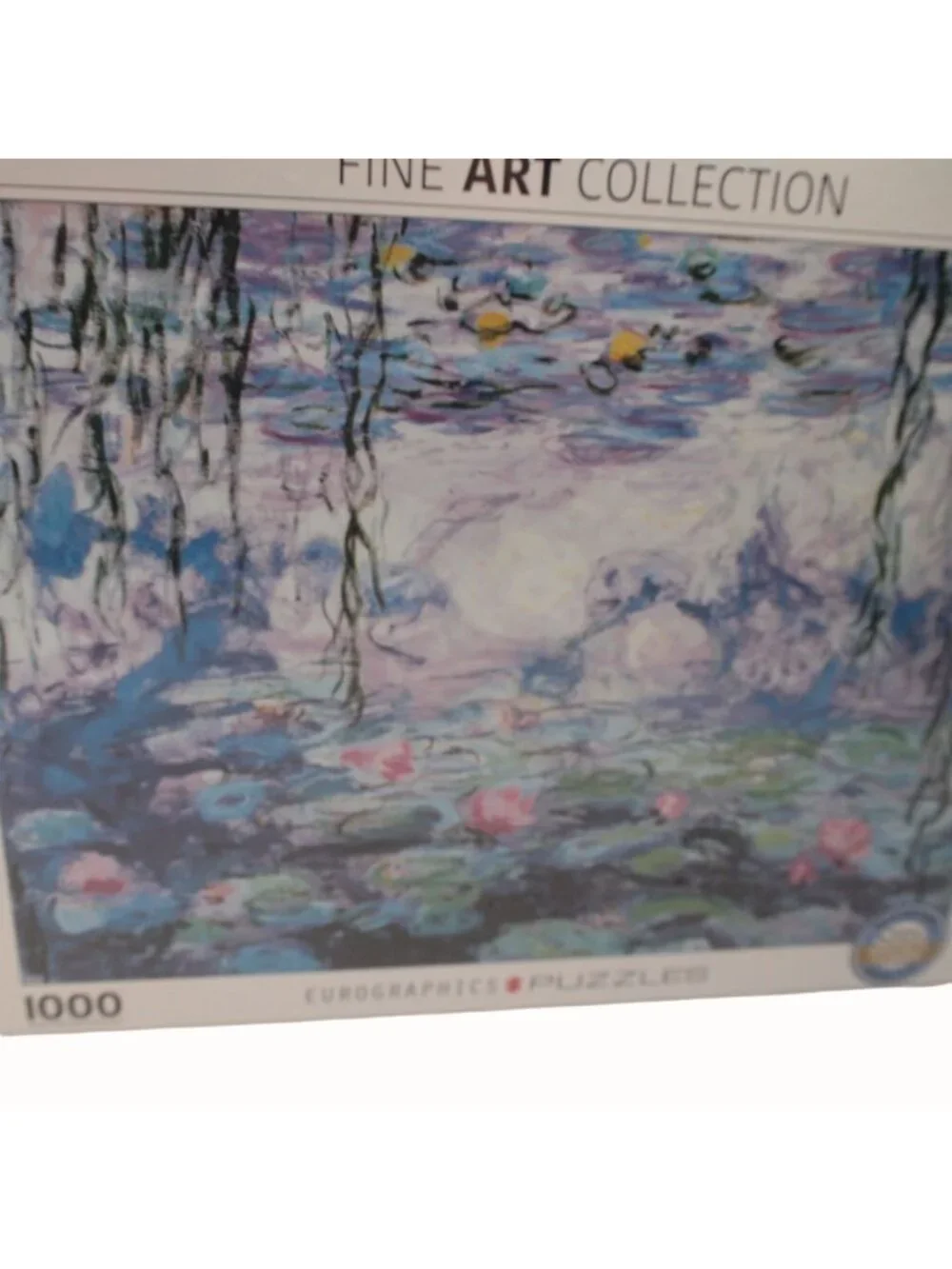 Eurographics Monet Water Lilies 1000 Piece Jigsaw Puzzle Fine Art New Sealed